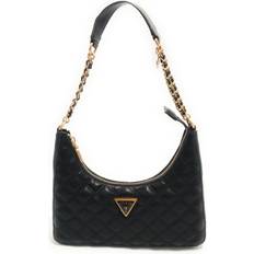  GUESS Lisbet 2 Compartment Satchel Black One Size : GUESS:  Clothing, Shoes & Jewelry