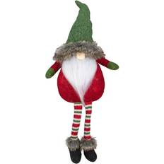 Northlight 34314245 25 Sitting Tabletop Gnome Christmas Decoration, Plush Figurine