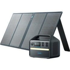 Anker Portable Power Stations Batteries & Chargers Anker 535 Solar Generator PowerHouse 512Wh with 100W Solar Panel