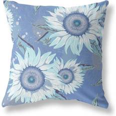 Polyester Guest Towels Sen Sunflower Broadcloth Sided Cushion Guest Towel Blue, White