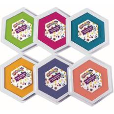 Colorations Candy Colors Jumbo Washable Stamp Pads Set of 6