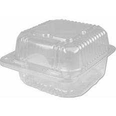 Envelope & Stamp Moisteners Durable Packaging Food Container: Square 3" OAH, 5-1/4" Overall Dia Part #DPKPXT505