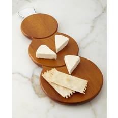 Nambe Snowman Cheese Board 2