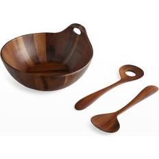 Salad Bowls Nambe Portables Wood Salad Bowl