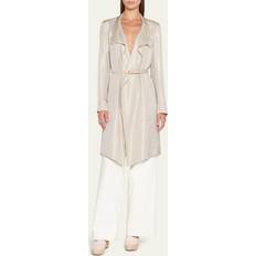 Damen - Golden Mäntel Giorgio Armani Trench Coat colour Champagne Champagne