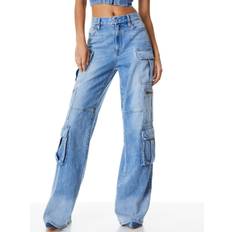 Cay Baggy Cargo Jeans In Love Train