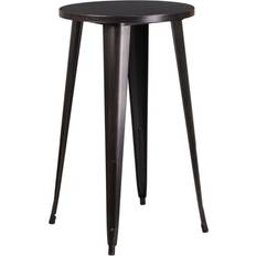 Schwarz Bartische Flash Furniture Commercial Grade 24 Bar Table