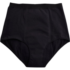 Hohe Taille Slips Imse High Waist Heavy Flow Period Underwear - Black