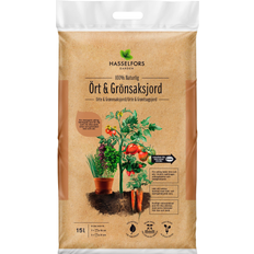 Plantejord Hasselfors Garden Herb & Vegetable Soil 15L