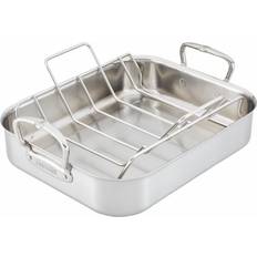 Stainless Steel Roasting Pans Hestan Steel 14.5" Classic Roasting Pan