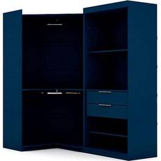 Clothing Storage Manhattan Comfort Standing Closet Tatiana Wardrobe