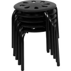 Black Foot Stools Flash Furniture Bentley Nesting Stack Foot Stool