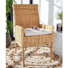 Natural Armchairs Safavieh Nancy Collection Armchair