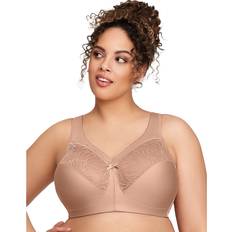 Glamorise MagicLift Natural Shape Wire-Free Support Bra Cappuccino