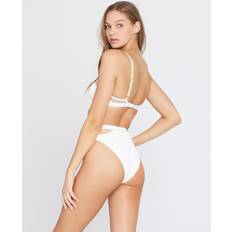 L*Space Ribbed Palonia Bikini Bottom Cream