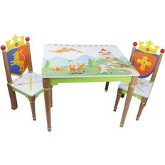 Grün Möbel-Sets Knights and Dragons Table and 2 Set L102 W59 Green/Blue
