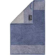 Cawö Handtücher Luxury Two-Tone 590 Gästehandtuch Blau (50x)