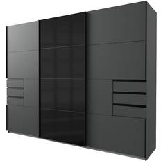 Stahl Möbel WIMEX Saigon Graphite/Black Kleiderschrank 270x210cm