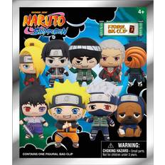 Naruto Series 6 3D Foam Bag Clip Random 6-Pack