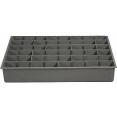 Assortment Boxes DURHAM MFG 124-95-ADLH-IND Compartment Drawer Insert with 6 compartments