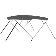 vidaXL 4 Bow Bimini Top Anthracite 243x210x137 cm