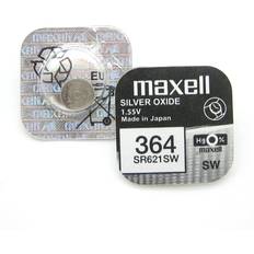 Maxell Silver Oxide Watch Battery SR621SW Low Drain Replaces 364