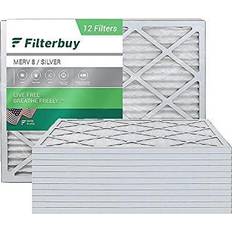 Air filter 14x18x1 Filterbuy 14x18x1 MERV 8 Pleated HVAC AC Furnace Air Filters 12-Pack