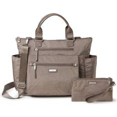 Baggallini Damen 3-in-1 wandelbarer Rucksack mit RFID-Handyarmband, Portobello Shimmer, Einheitsgröße