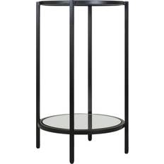 Modern glass end tables Surya Alecsa Modern Small Table