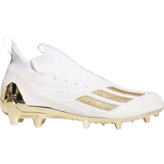 Adidas Adizero Primeknit Cleats M - Cloud White/Gold Metallic