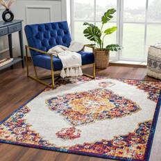 Hauteloom Istanbul Collection Vintage Traditional Blue, Red, Pink, White, Yellow, Orange, Gray, Gold