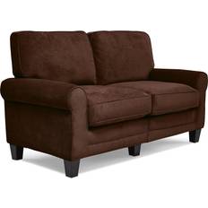 Serta 61" Loveseat Chair Cushions Brown