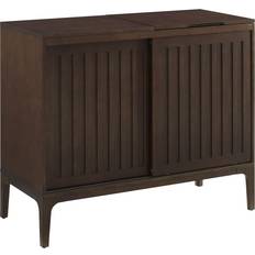 Console Tables Crosley Furniture Asher Dark Console Table