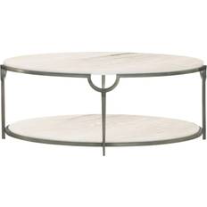 Bernhardt Morello Oval Metal Cocktail Coffee Table