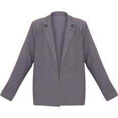 PrettyLittleThing Oversized Dad Blazer - Charcoal