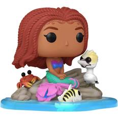 Spielzeuge Funko POP! Deluxe: Little Mermaid Live Action Ariel and Friends Blue/Pink/Red One-Size