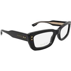 Gucci Damen Brillen & Lesebrillen Gucci GG 1216O 001, including lenses, RECTANGLE Glasses, FEMALE