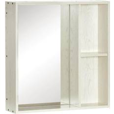 Bathroom Mirror Cabinets kleankin 24.75 W H Surface Mount Medicine