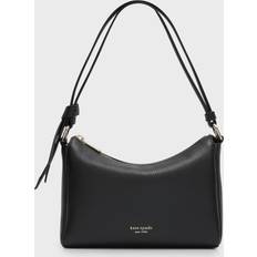 knott medium pebbled leather shoulder bag BLACK