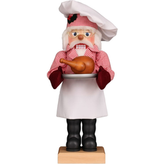 Christian Ulbricht Chef Santa with Turkey Christmas Nutcracker