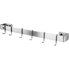 Enclume Handcrafted Steel Rack Bar with 6-Hooks Hook & Hanger