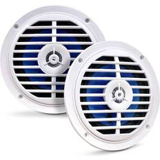 Boat & Car Speakers Pyle 5.25 Inch Dual Marine 2 Way Sound System with 100 Cone Cloth
