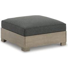 Signature Citrine Gray/Beige Foot Stool