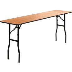 Black Dining Tables Flash Furniture Gael 6-Foot Seminar Dining Table