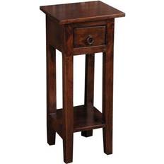 Narrow wood side table Sunset Cottage Narrow Side Small Table
