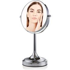 Ovente 7 Makeup with Stand 7X Table Mirror