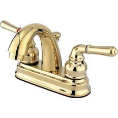 Brass Basin Faucets Kingston Brass GKB561.NML Naples 1.2 Centerset Brass
