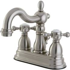 Brass Basin Faucets Kingston Brass KS160.BX Heritage 1.2 Brass, Gray, Nickel