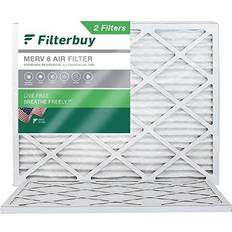 Air filter 14x18x1 Filterbuy 14x18x1 MERV 8 Pleated HVAC AC Furnace Air Filters 2-Pack
