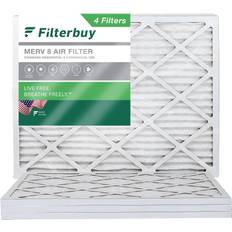 Air filter 14x18x1 Filterbuy 14x18x1 MERV 8 Pleated HVAC AC Furnace Air Filters 4-Pack